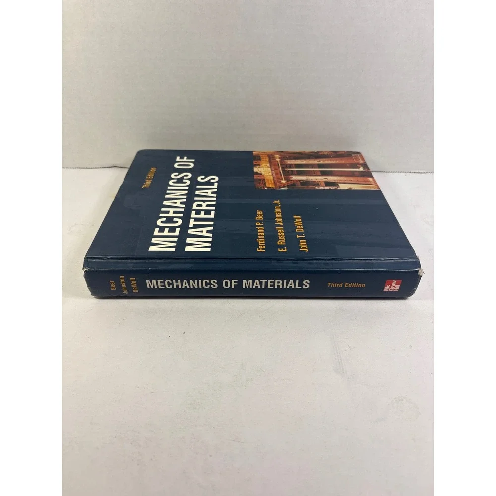 Mechanics of Materials 3rd Edition Beer Johnston DeWolf Hardcover McGraw
